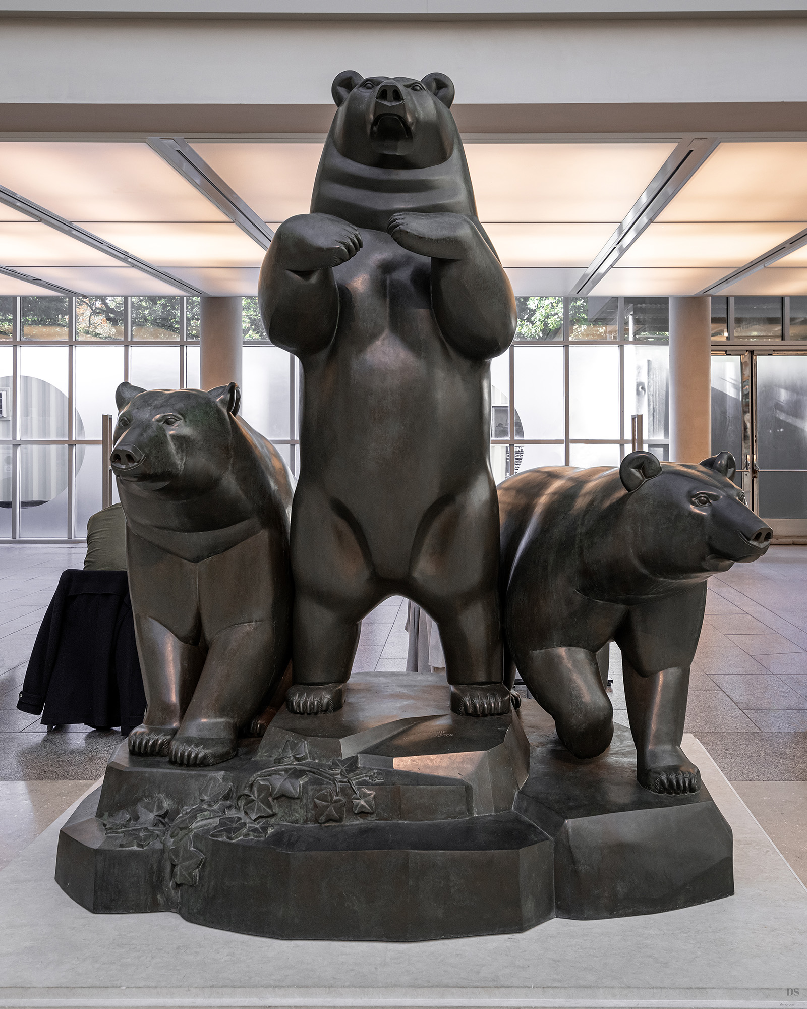 Group of Bears Sculpture